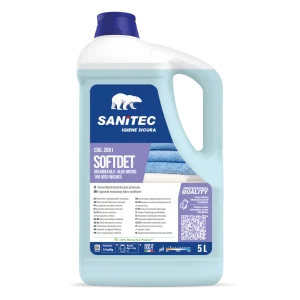 AMMORBIDENTE CONCENTRATO PER TUTTI I TIPI DI TESSUTI - SOFTDET ORCHIDEA BLU 5LT