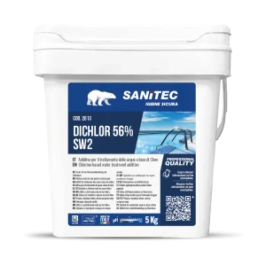 ADDITIVO PER IL TRATTAMENTO DELLE ACQUE A BASE DI CLORO - SW DICHLOR 56% 5KG