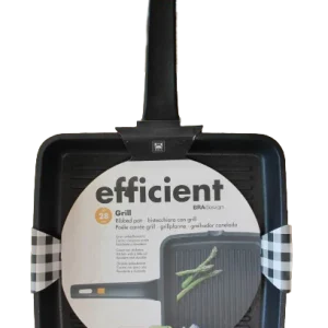 BISTECCHIERA EFFICIENT GRILL ALLUMINIO PRESSOFUSO INDUZIONE 28cm