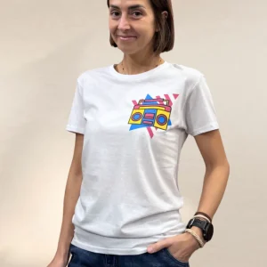 T-SHIRT GETTOBLASTER - Hand made