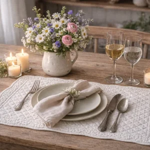 Tovagliette Americane Bastidon  Rettangolare In Boutis