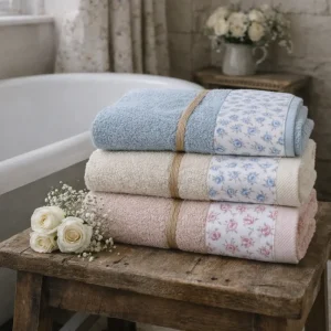 Coppia Salviette Mini Bouquet