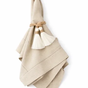 Tovagliolo Tortora Con Orlo A Giorno