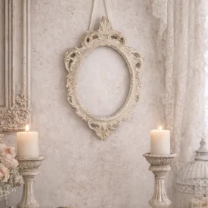 Cornice Ovale Con Punta Lavorata