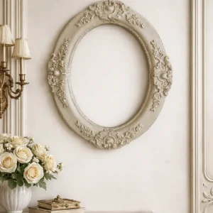 Cornice Ovale Con Decori