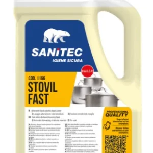 DETERGENTE LAVASTOVIGLIE DOPPIA AZIONE STOVIL FAST 5LT