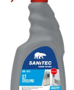 LUCIDANTE LIQUIDO PER SUPERFICI IN ACCIAIO 500ML S7 STEELPRO