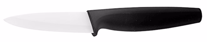 SPELUCCHINO-COLTELLO CUCINA LAMA CERAMICA 7,5CM