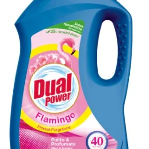 DUAL POWER DETERSIVO LAVATRICE "FLAMINGO" 2LT