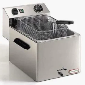 FRIGGITRICE ELETTRICA 10LT TRIFASE CON RUBINETTO DI SCARICO