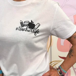 T-SHIRT TEACHER GADGET - Hand made