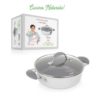 Tegame 24 cm con coperchio