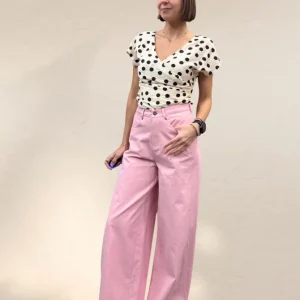 JEANS MEG PINK - Compania Fantastica