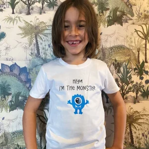 T-SHIRT BABY MONSTER - Hand made