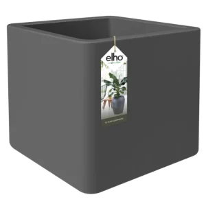 VASO PURE SOFT BRICK WHEELS CON RUOTE 50cm ANTRACITE