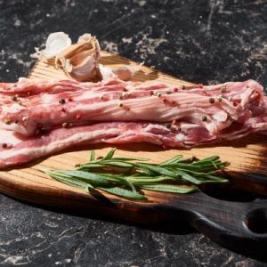 Pancetta di suino a fette - 500 gr