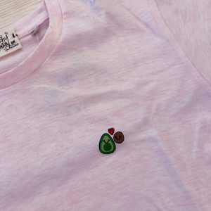 T-SHIRT LOGO AVOCADO - Hand made