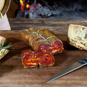 Soppressata calabrese piccante di suino nero 🌶️