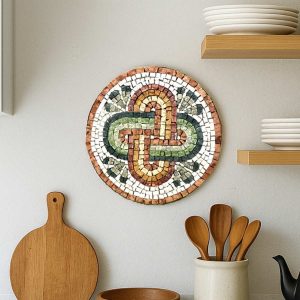 Kit mosaico NODO DI SALOMONE (marmo - tecnica diretta)