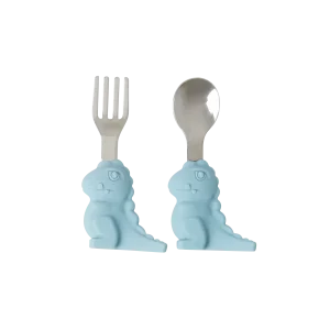 POSATE DINO AZZURRE - Rice