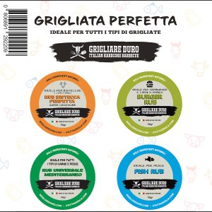 Mini Kit Rub Grigliata Perfetta – 4 x 70g