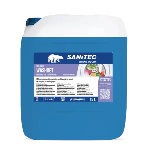 DETERGENTE ENZIMATICO PER IL LAVAGGIO DEI TESSUTI - WASHDET ORCHIDEA BLU 15LT