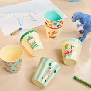 BICCHIERE MEDIUM LUNA PARK - Rice